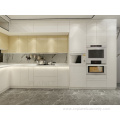 Luxury Wall Glass Door LED Light Kitchen Cabinet